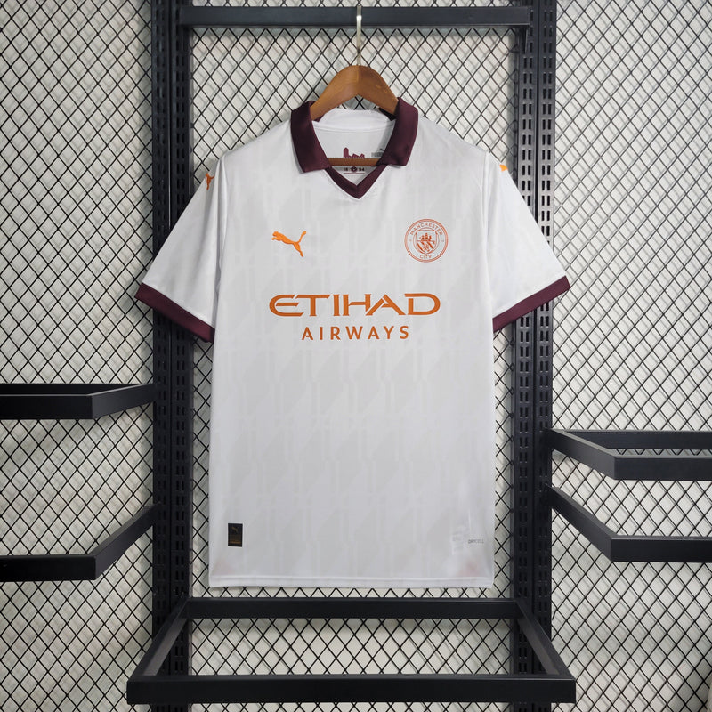 Camisa Manchester City Away 23/24 - Puma Torcedor Masculina - Lançamento