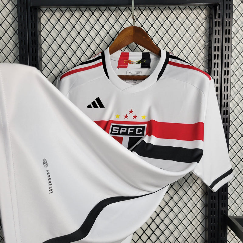 Camisa São Paulo Home 23/24 - Adidas Torcedor Masculina - Lançamento