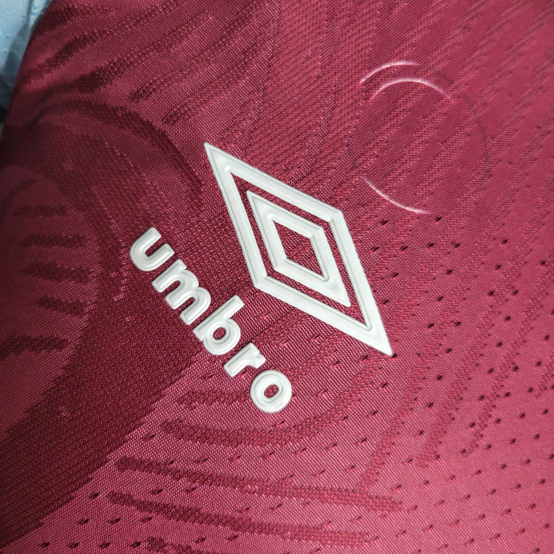 Camisa West Ham Home 23/24 - Umbro Jogador Masculino