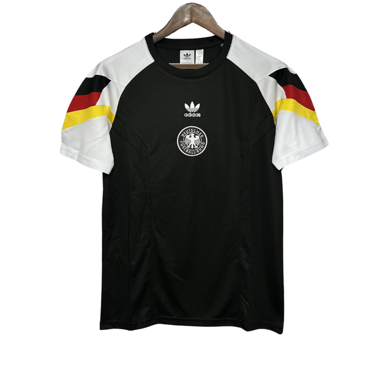 Camisa Seleção Alemanha pré-jogo 2024/25 - Torcedor Masculina Adidas - Preto