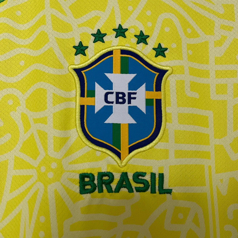 Camisa Brasil Home 24/25 - Torcedor Masculina - Lançamento