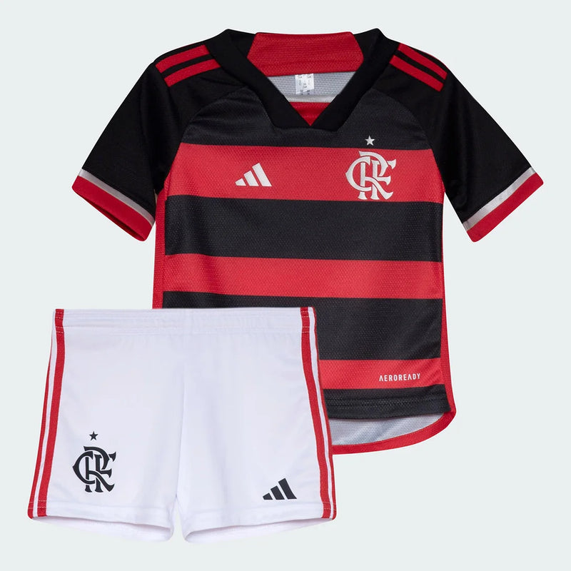 Kit Infantil Flamengo Home 24/25