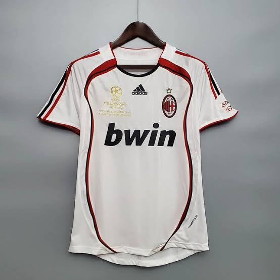 Camisa Milan Branca 06/07 - Versão Retro