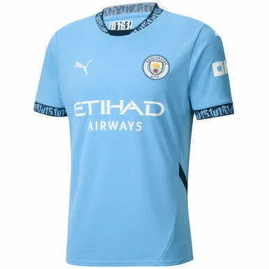 Camisa Manchester City Home 24/25 s/n° Torcedor Masculina - Azul Claro